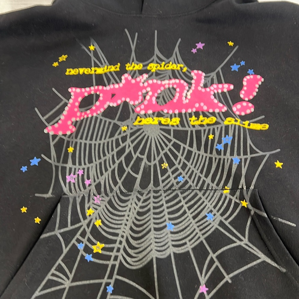 Real black Spider hoodie